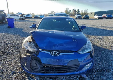 2017 Hyundai Veloster из США, поврежденный, VIN KMHTC6AD4HU307616